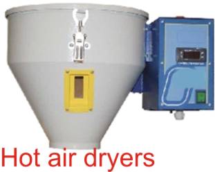 Hot air dryers